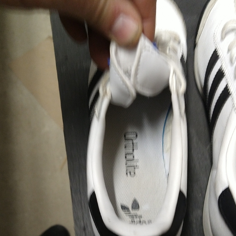 Adidas Samoa White Black Sneakers - Picture 7 of 9